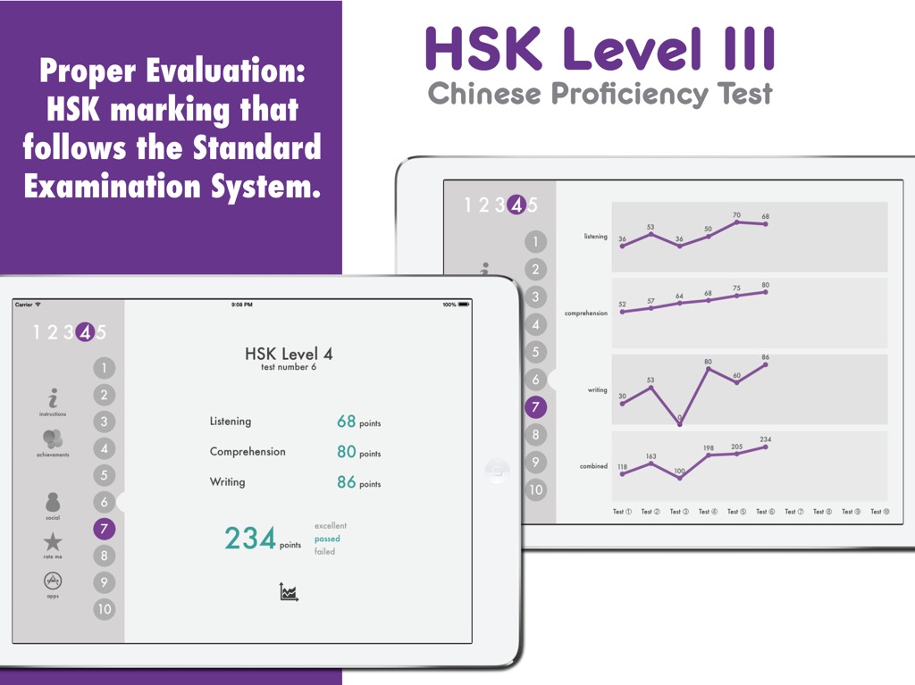 HSK livello 4, app