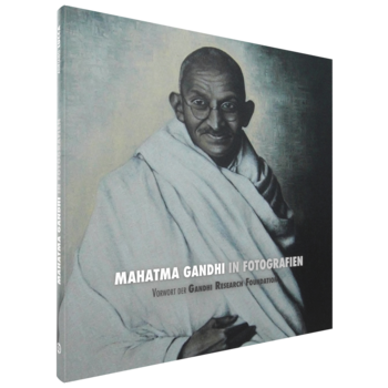 Adriano Lucca, Mahatma Gandhi in Fotografien buchruckseite