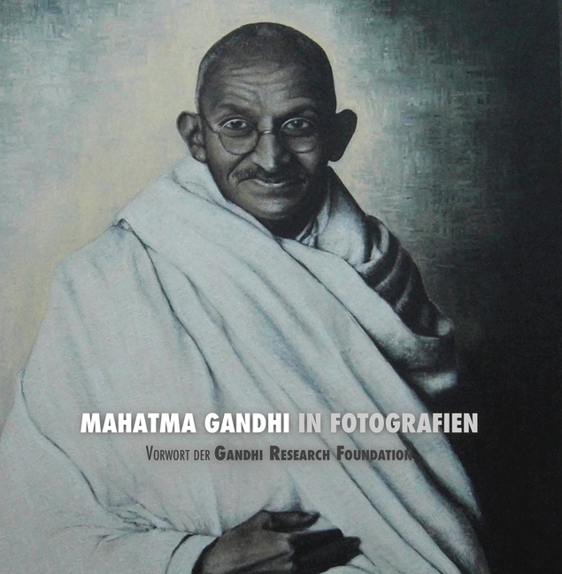 Adriano Lucca, Mahatma Gandhi in Fotografien buchruckseite