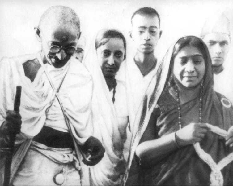 Sarojini Naidu became the second woman to preside over the Congress after Annie Besant.