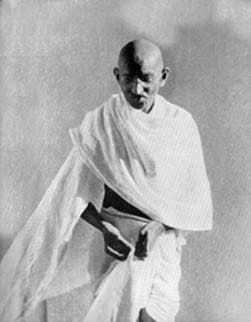 Gandhi in Rajkot. March 1939.