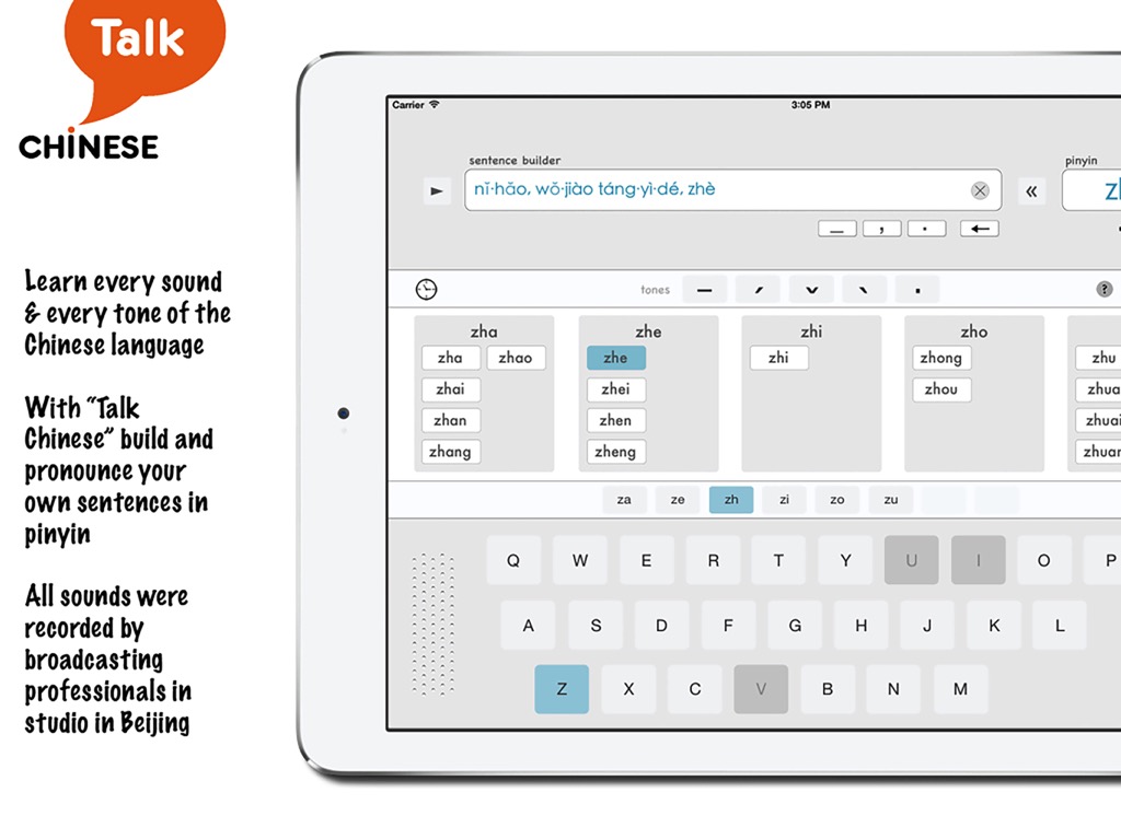 Hablar chino, app