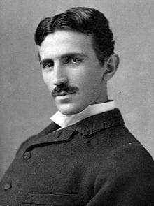 Nikola Tesla in 1890