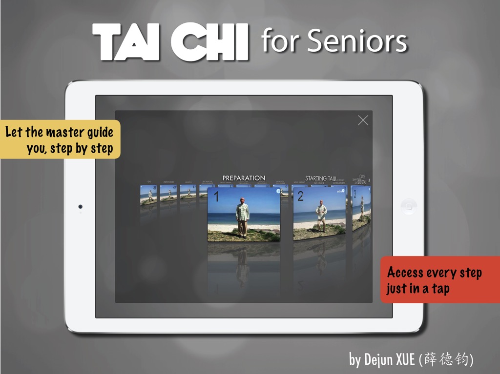 Le Tai Chi pour seniors, appli