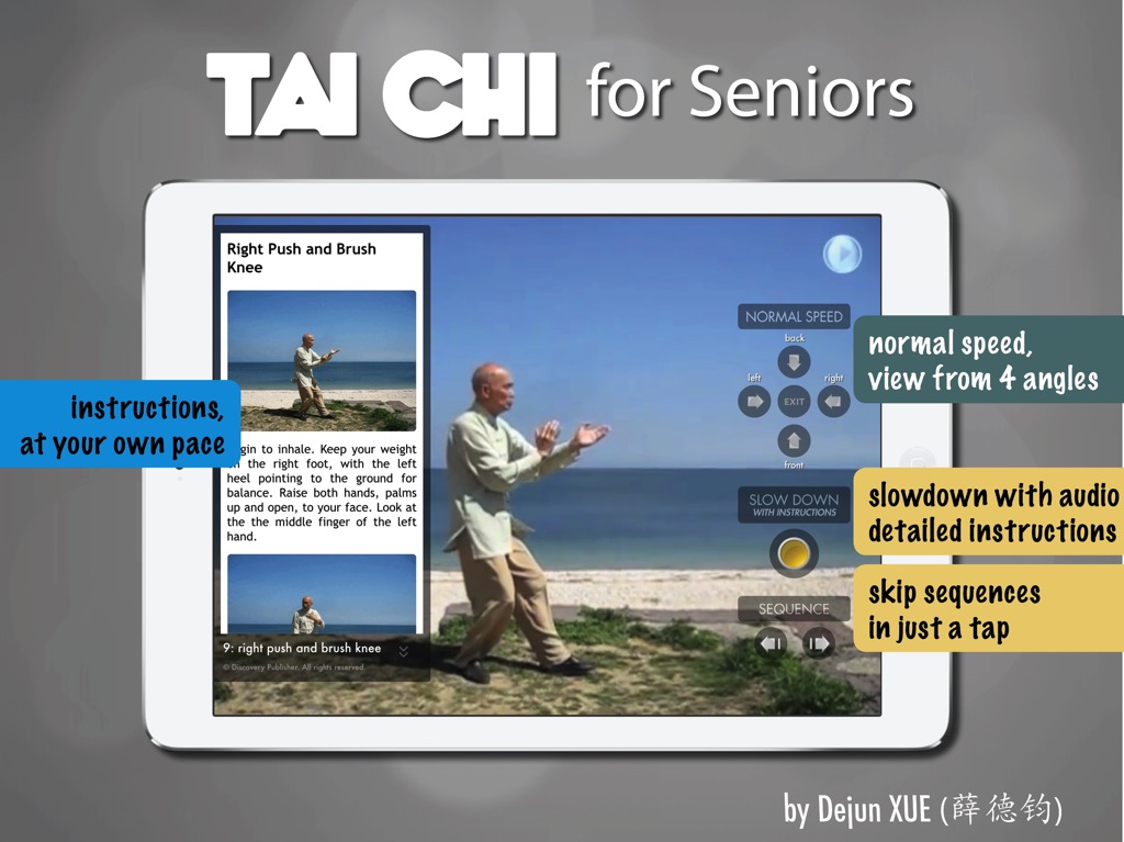 Le Tai Chi pour seniors, appli