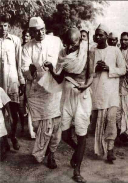 Mahatma Gandhiduring Ramgarh Congress, March 1940.