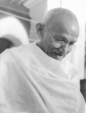 Gandhi in 1944.
