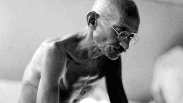 Fast against Separate Electorate. On September 20, 1932, Gandhi went on a fast protesting against a separate electorate for Harijans. In his words, such "separation would kill all prospects of reform"; "when a man relies on a support, to that extent he weakens himself". September 20, 1932.