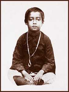 Paramahansa Yogananda at age 6