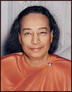 Paramahansa Yogananda's Last Smile, taken about one hour before his passing