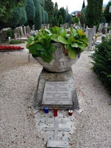 Aimée Dostoevsky - Tomb at Bolzano Cemetery