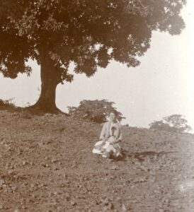 Mary K. Neff at Kapilavastu, 1914 closer